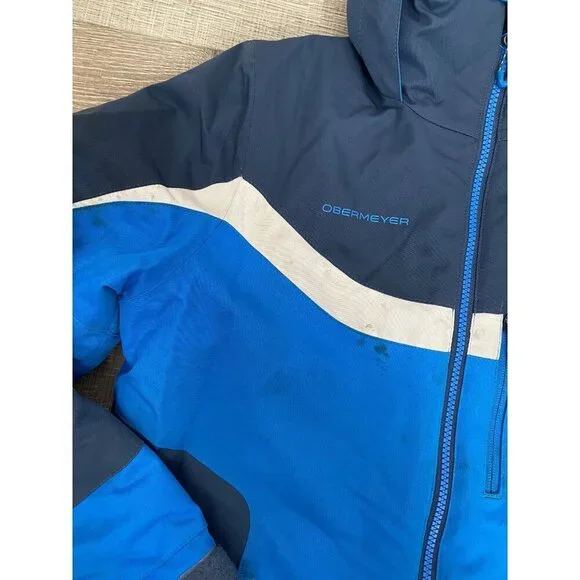 Obermeyer Blue Winter Coat - Picture 6 of 10